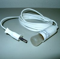 Beleuchtungsset Kabel 3m + Stecker+15W-Lampe VE12