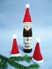 Deko-Mütze für Weihnachtsmann mini mit Bommel VE12