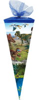 Schleich® - Dinosaurs Schultüte(n)  35cm rund Schleich® Tüll/Textilborte (20)