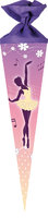 Ballerina Schultüte(n)  70cm rund  Filz (10)